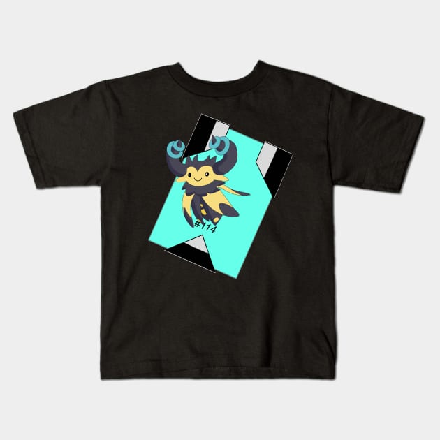 Temtem Temcard of Gazuma Kids T-Shirt by FloWynn